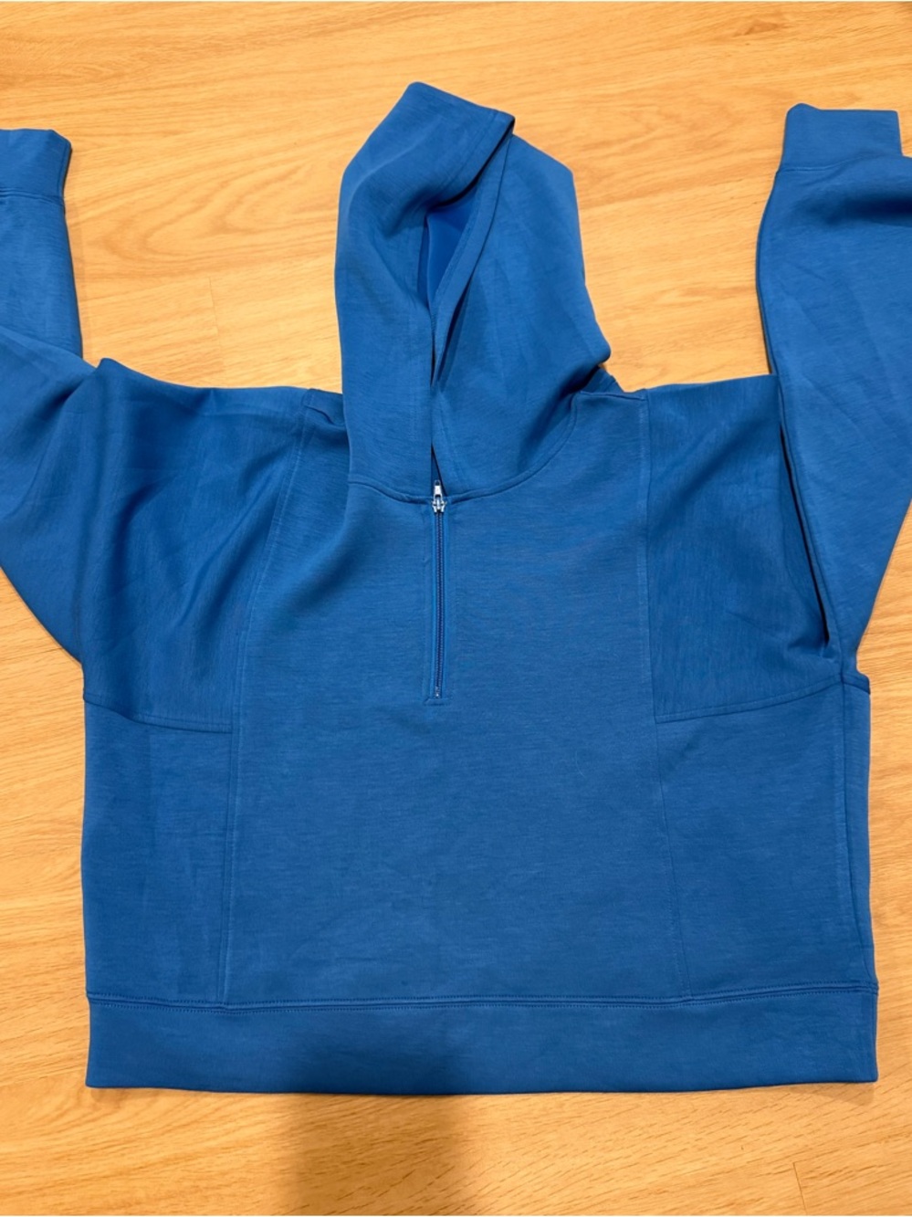 Vintage Havana Woman’s Blue Zip Up Hoodie Size Medium